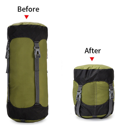 D Bolsa De Almacenamiento De Compresión For Saco De Dormir Y