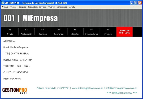 Gestionpro Software De Gestion Comercial Administracion