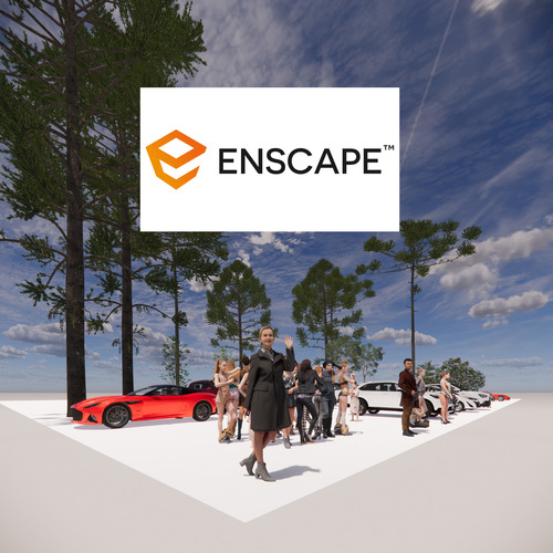 Biblioteca De Blocos Para Enscape - 5.760 Mod. Configurados!