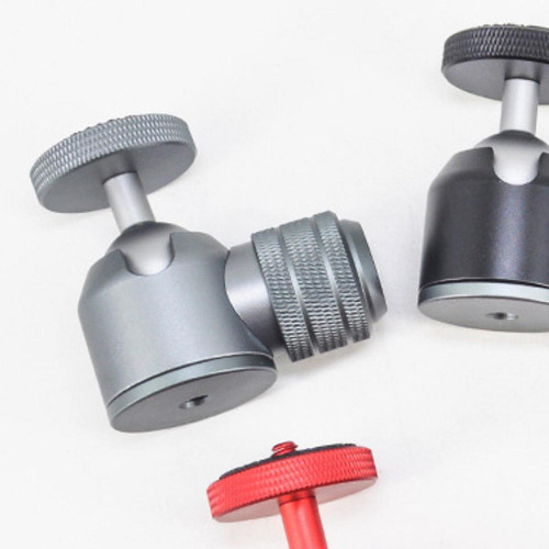 Accesorios De Fotografía De La Cabeza Del Trípode Gris