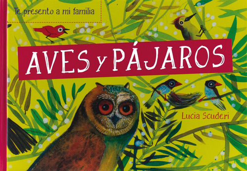 Te Presento a mi Familia: Aves y Pájaros, de Scuderi, Lucia. Serie Te Presento a mi Familia: Peces Editorial Silver Dolphin (en español), tapa dura en español, 2021