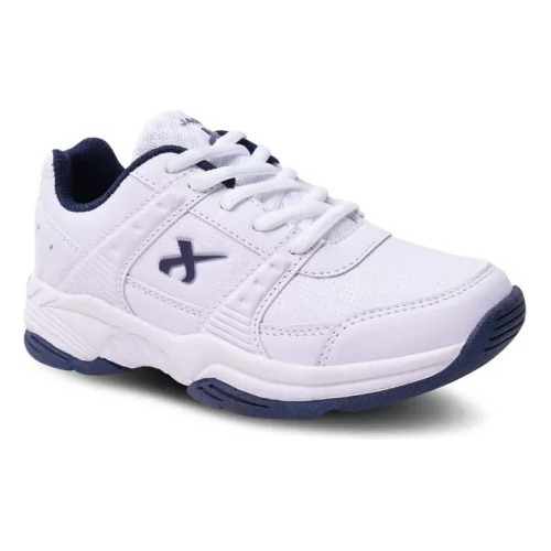 Zapatilla Escolar Colegial Niños Velcro Cordon Jaguar - Cuot