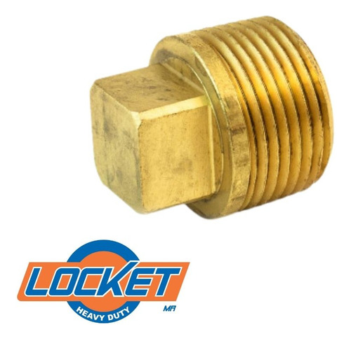 Tapón 3/8 Cabeza Cuadrada Lk109x6 Pqt/10 Locket,