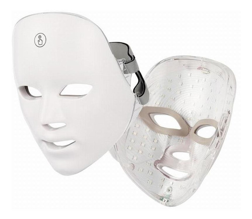 Máscara Led Facial 7 Cores Bateria Recarregável Lançamento