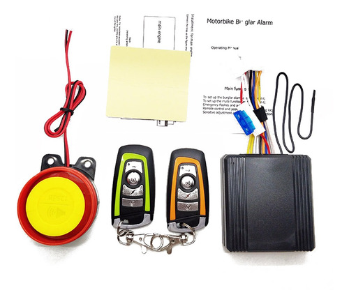 Sistema De Alarma Universal Para Motocicleta, 12 V, Antirrob