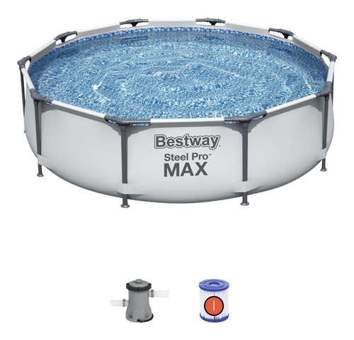 Piscina Estructural 305 X 76 Cm + Bomba Bestway 