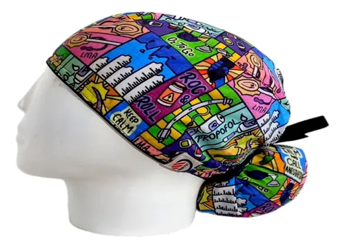 comprar Gorro Quirúrgico Anestesiologia Rock Antifluido + Lanyard 