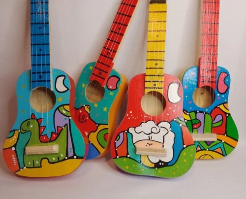 Guitarra Criolla Artesanal - Instrumento Musical Infantil 