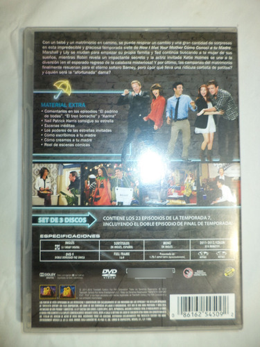 How I Met Your Mother (cómo Conocí A Tu Madre). Temporada 7 (Usado)