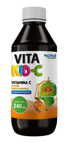 Vita Kid C Jarabe C/240 Ml / Vitamina C / Sin Azúcar Cmd