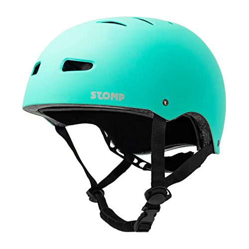 Stomp Skateboard Helmet - Removible Liners Ventilation Mul