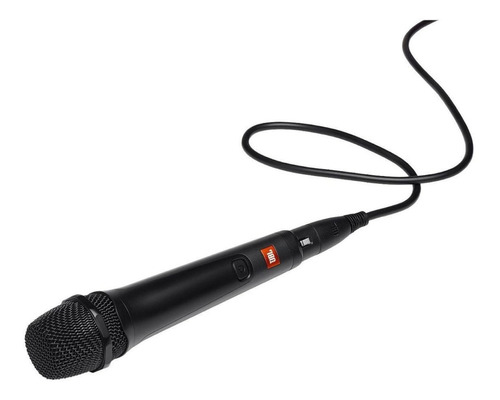 Microfone Vocal Dinâmico Jbl Com Cabo, Karaokê - Pbm100