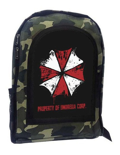 Mochila Camuflada Resident Evil A24