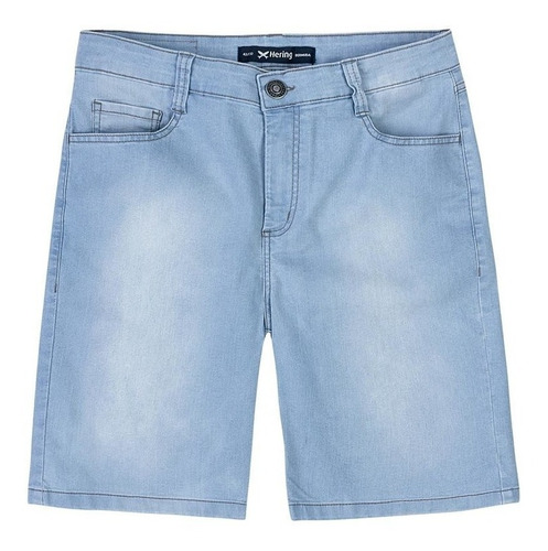 Bermuda Jeans Masculina Slim Em Algodão Hering H48p