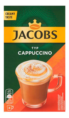 Café Capuccino Jacobs Instantaneo 11.6g