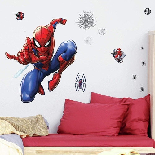 Roommates - Calcomanias De Spider-man Para Pared  Despegar 