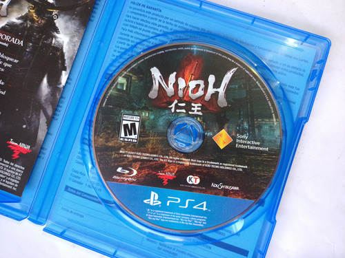 Nioh Para Ps4 Físico (Usado)