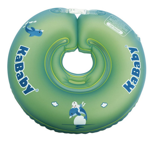 Bóia Donut Infantil Baby G - Kababy Cor Azul esverdeado