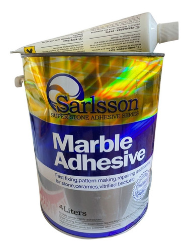 Masilla Marmol/granito Sarlsson Transp 4l C/ Catalizador