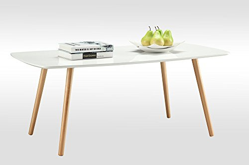 Convenience Concepts Oslo Coffee Table Blanco