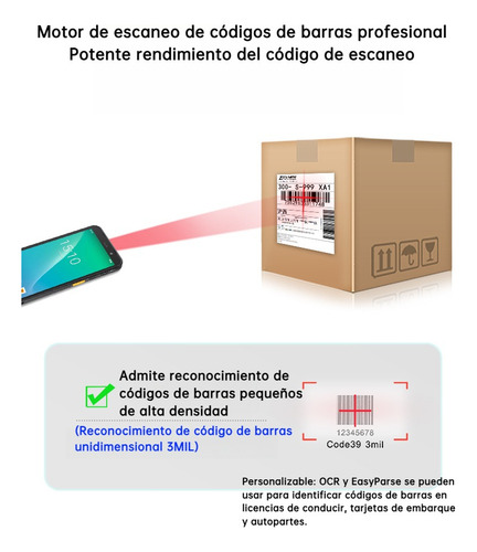 Terminal De Adquisición De Datos Tc60, 4+64g, Android 14
