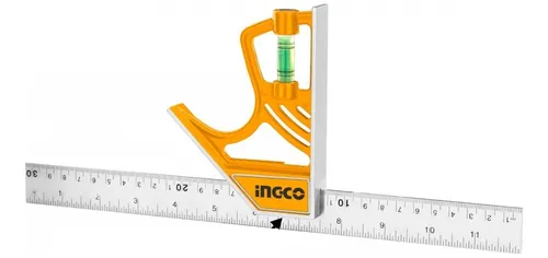Escuadra Combinada Hsr530255 Magnetica Ingco Ma
