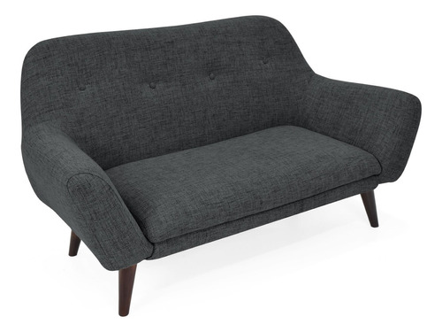 Sofa Lincoln Poliester Color Gris