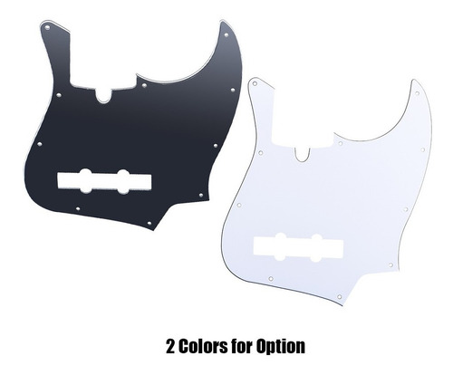 10 Agujeros Jb Pickguard Bass Recogida Guardia Arrayones