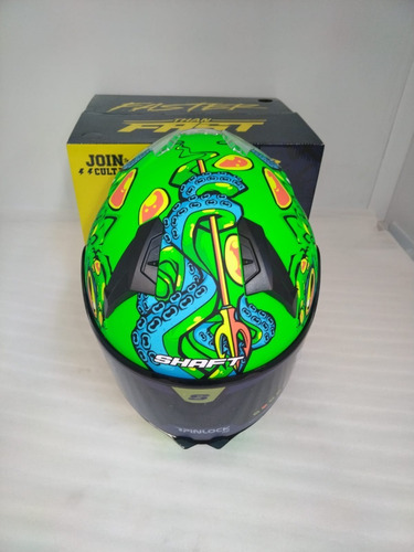 Casco Para Motociclista Shaft Certificacion Ece