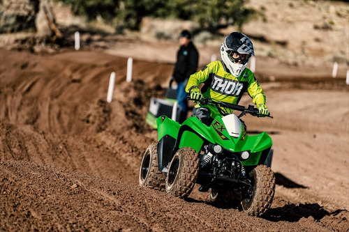 Imagen 5 de 9 de Atv Kawasaki Kfx 90 Cc