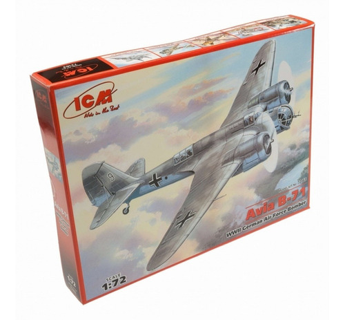 Icm Avia B-71 Wwii German Bomber 1/72 72163 Milouhobbies