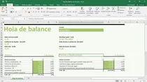 Comprar Planilla De Excel Para Hoja De Balance