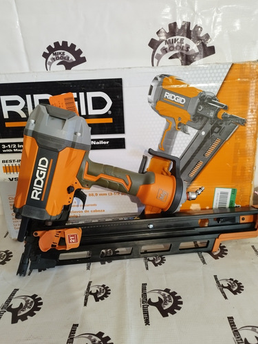 Clavadora Neumática Ridgid 21° Pistola Estructuras Framing (Usado)