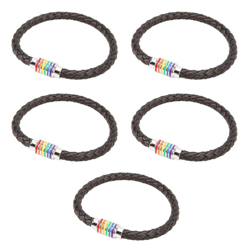Pulseira De Couro Para Lésbicas, Gays E Bissexuais Com