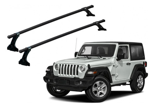 Barras Thule Jeep Wrangler 86- / Canales De Lluvia