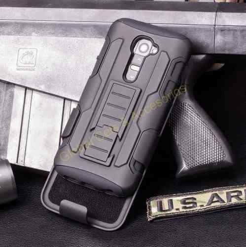 Holster Carcasa LG Optimus G2 Protector Extremo Clip Gancho