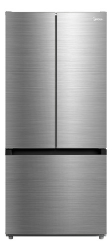 Refrigerador Midea French Door Plus Inverter Bru Steel 19 P3