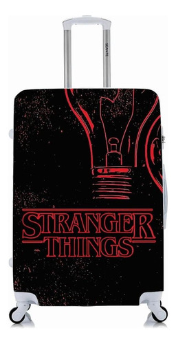 Capa Protetora Mala Viagem Grande Stranger Things Lampadas