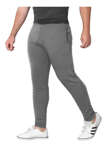 Calça moletom masculina best sale lisa
