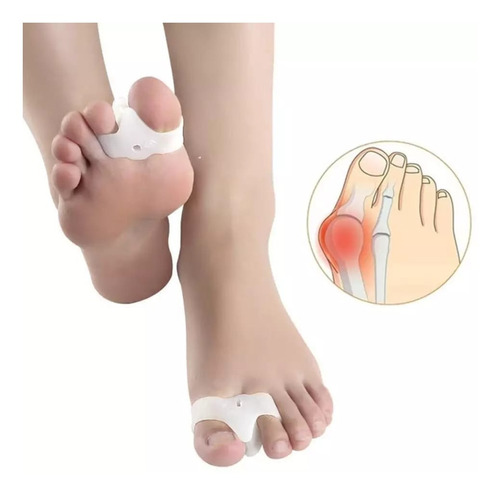 Corrector De Juanetes Hallux Valgus Separdor Soft Gel (par) 