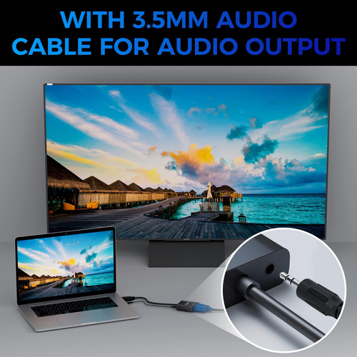 Adaptador Togconn Hdmi A Vga, Conector Hdmi Macho A Vga Hemb