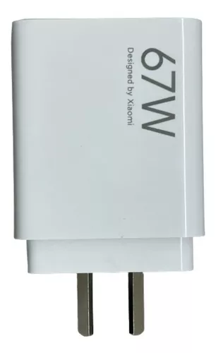 Cargador Xiaomi 67w Charger (type-a) Color Blanco