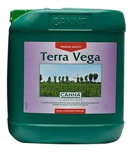 Fertilizante Canna Terra Vega 5lt Vegetativo