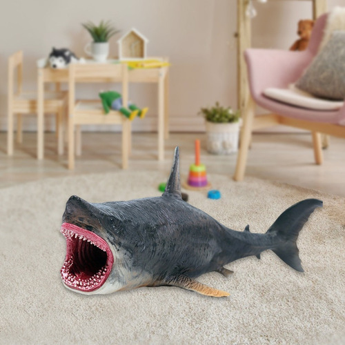 Figuras De Acción Con Forma De Tiburón En Miniatura, Vida Ma