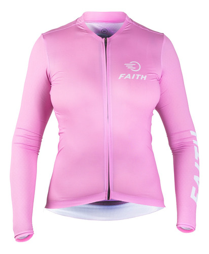 Pink Jersey (tricota) Manga Larga - Mujer - Ciclismo
