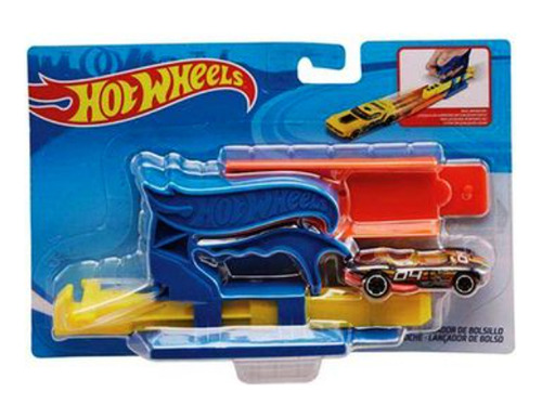 Auto Hot Wheels Con Lanzador En Blister 24x16cm - 6064/fth84