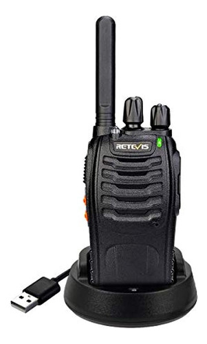 Retevis H-777 Walkie Talkie 16ch Usb Recargable Linterna De 