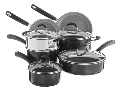 comprar Juego De Utensilios De Cocina Cuisinart Ceramica Xt Black 11