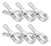 Comprar Pinzas De Metal For Ropa, 6 Pinzas For Cubrir Hileras, Pis