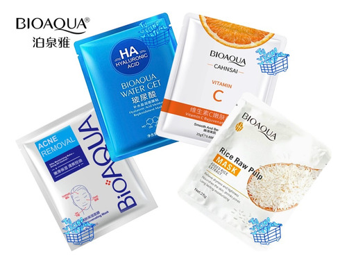 Velos Faciales Bioaqua X4 Kit - g a $463